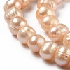 Natural Cultured Freshwater Pearl Beads Strands PEAR-L033-13B-2
