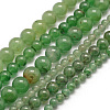 Natural Green Aventurine Beads Strands X-G-E380-02-4mm-1