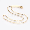 304 Stainless Steel Box Chain Necklaces NJEW-F248-22B-G-1