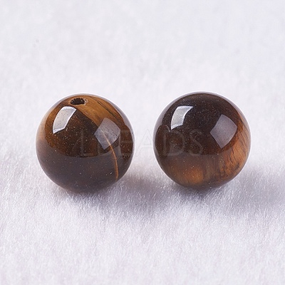 Natural Tiger Eye Beads X-G-K275-17-10mm-1