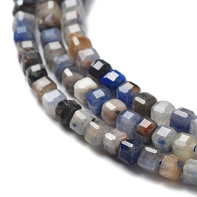 Natural Sodalite Beads Strands G-J400-A06-01-1
