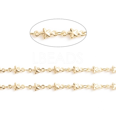 Brass Star Link Chains CHC-E021-12A-1