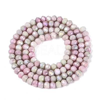 Ombre Effect Dyed Glass Beads Strands GLAA-C023-02-C23-1