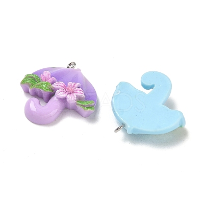 Resin Pendants RE-CBA098D-03P-1
