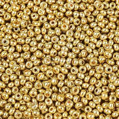 FGB 8/0 Grade A Round Glass Seed Beads SEED-N002-C-0561-1