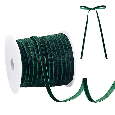 Nylon Single Face Velvet Ribbons OCOR-HY0001-72D-1