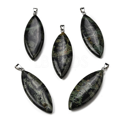 Natural Kambaba Jasper Big Pendants G-F820-06K-1