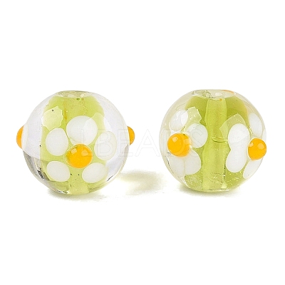 Handmade Bumpy Lampwork Beads LAMP-N042-21A-04-1