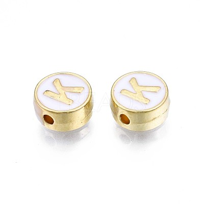 Alloy Enamel Beads X-ENAM-N052-006-01K-RS-1