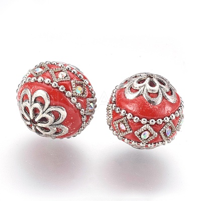 Handmade Indonesia Beads IPDL-E010-20N-1