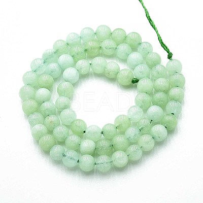 Natural Quartz Beads Strands G-N355-6mm-49-1