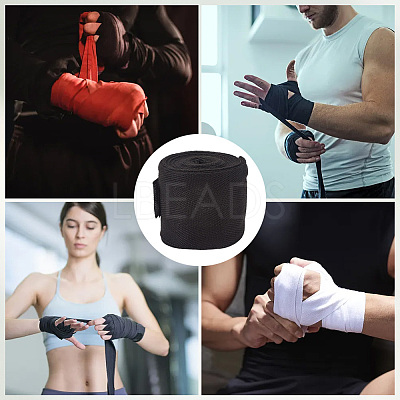 Cotton Boxing Hand Wrap AJEW-WH201193-01B-1