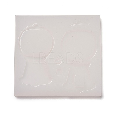 Gashapon Machine Food Grade Silicone Molds DIY-K041-02-1