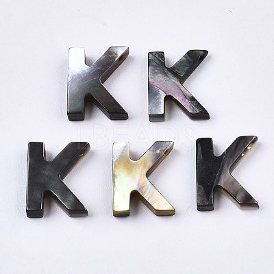 Natural Black Lip Shell Beads LS-X-SSHEL-S265-001K-1