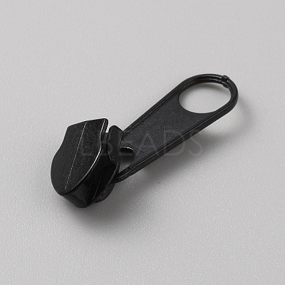Spray Painted Zinc Alloy Zipper Pull FIND-WH0427-33A-01-1