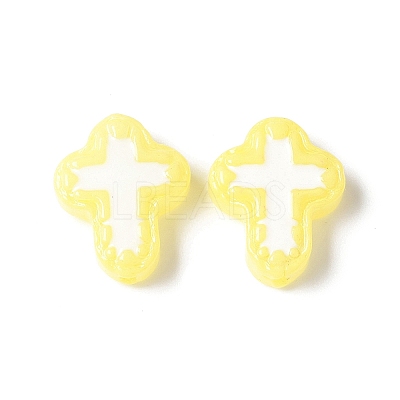 Baking Paint Glass Enamel Beads BLOW-D300-06H-1