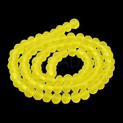 Transparent Glass Beads Strands X-EGLA-A034-T10mm-MD29-1