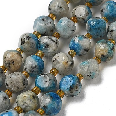 Natural K2 Stone Beads Strands G-K387-A06-02-1