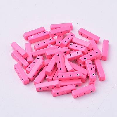 Spray Painted Alloy Multi-Strand Links PALLOY-G268-M01-100-1