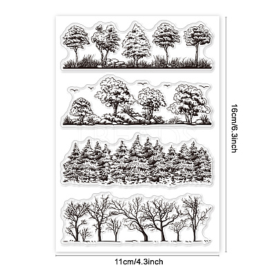 Custom PVC Plastic Clear Stamps DIY-WH0448-0356-1