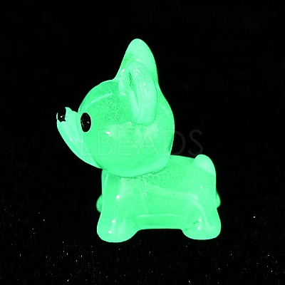 Luminous Resin Dog Display Decorations RESI-CJC0012-30D-1