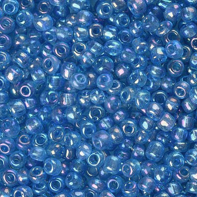 Round Glass Seed Beads SEED-A007-4mm-163-1