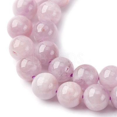 Natural Kunzite Beads Strands G-H313-01C-8mm-1
