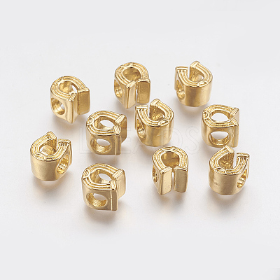 Ion Plating(IP) 304 Stainless Steel European Beads STAS-J022-051G-1