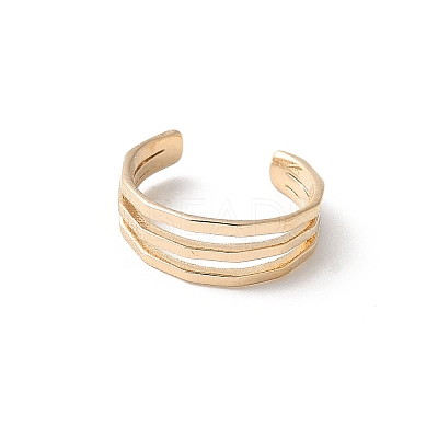 Adjustable Alloy Cuff Earrings LS-EJEW-V006-01C-KCG-1