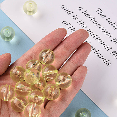 Transparent Acrylic Beads MACR-S370-A16mm-728-1