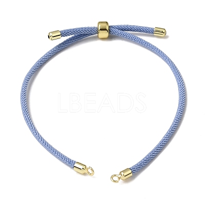 3MM Adjustable Round Nylon Braided Cord Bracelet Making FB-CBAA152-04G-30-1