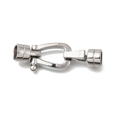 Tarnish Resistant 304 Stainless Steel Clasps STAS-E440-84P-1