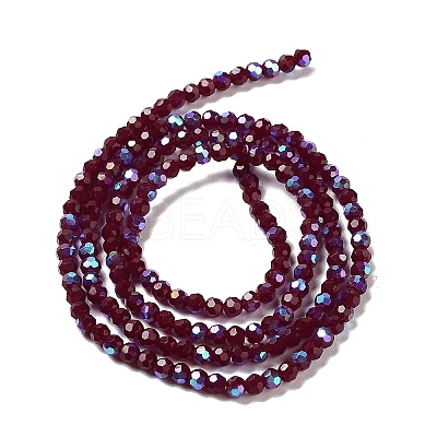 Opaque Glass Beads Strands EGLA-A035-P3mm-L02-1