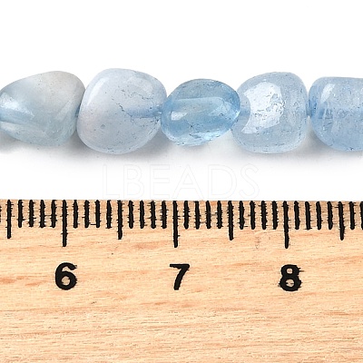 Natural Aquamarine Beads Strands G-D0004-A02-04A-1