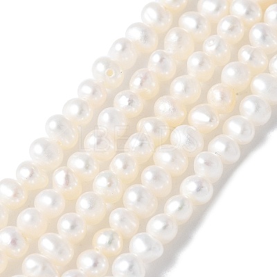 Natural Cultured Freshwater Pearl Beads Strands PEAR-I007-07G-01A-1
