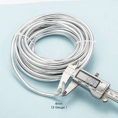 Round Anodized Aluminum Wire AW-S001-6.0mm-01-1