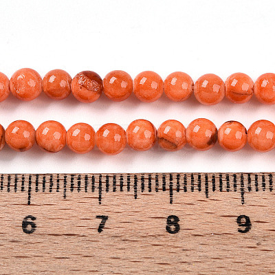 Natural Persian Jade Beads Strands G-A255-A02-04J-1