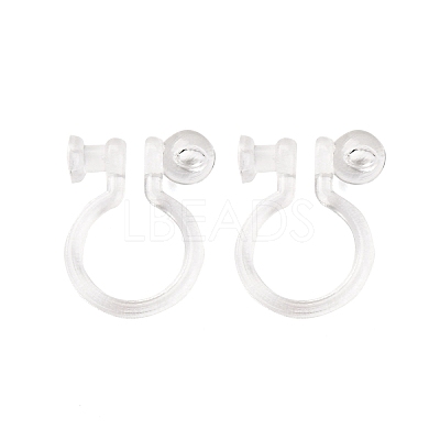 Silicone Clip-on Earring Findings FIND-K019-01B-1
