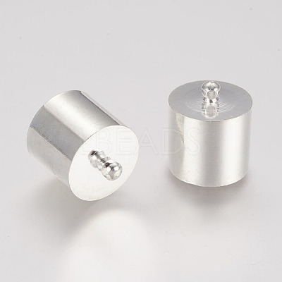 Brass Cord Ends X-KK-D219-11x7-S-1