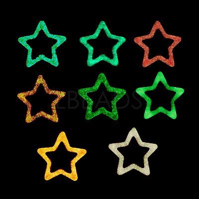 2 Bags Luminous Snap Hair Clips PHAR-TADJ0001-05-1