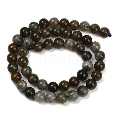 Natural Labradorite Beads Strands LS-G-I253-01-8mm-1
