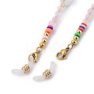 Brass Eyeglasses Chains AJEW-EH00214-03-1