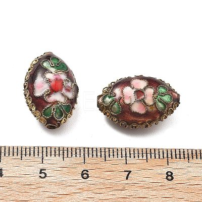 Handmade Cloisonne Beads CLB-Q002-09A-1