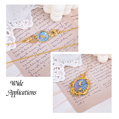 Zinc Alloy Cabochons PALLOY-KS0001-06-1