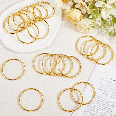 Iron Open Jump Rings FIND-SP0002-63E-1