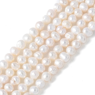 Natural Cultured Freshwater Pearl Beads Strands PEAR-I007-07N-05A-1