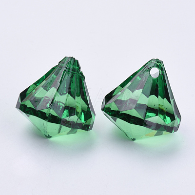 Transparent Acrylic Pendants TACR-Q260-E-V17-1