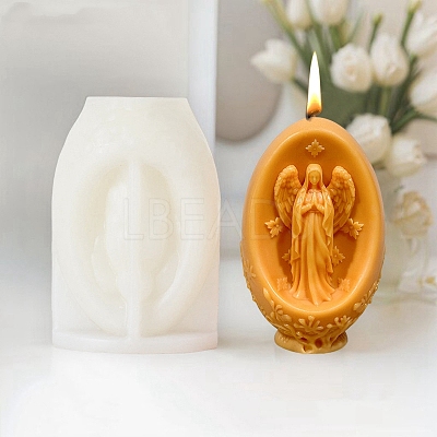 Easter Theme Saint DIY Silicone Candle Molds SIL-F014-03A-1
