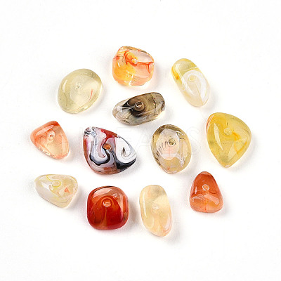 Transparent Acrylic Beads X1-TACR-T028-39F-1