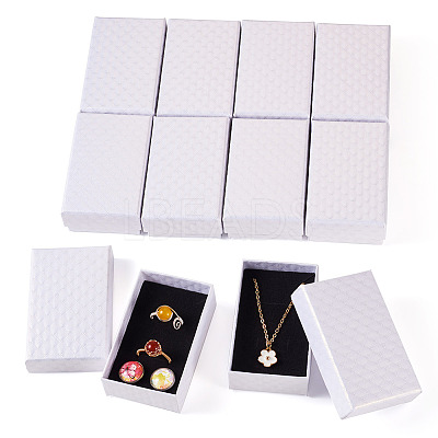 Rhombus Textured Cardboard Gift Storage Boxes CON-TAC0010-03C-01-1